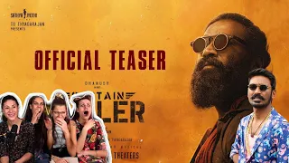 CAPTAIN MILLER - Teaser REACTION | Dhanush, Shivarajkumar, Sundeep Kishan, Priyanka,