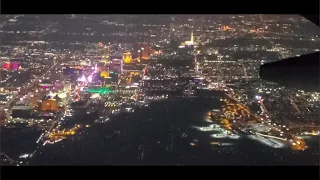 September 2020 Flying over Las Vegas Raiders Allegiant Stadium*Las Vegas Strip night view*Las Vegas🙂