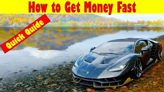 How to Get Money in Forza Horizon 4 Fast for Beginners