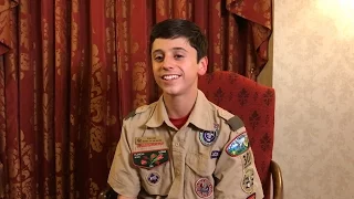 Report to the Nation: Scouts react to meeting President Trump