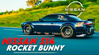 PRESENTATION NISSAN S14 - KIT ROCKET BUNNY