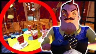 CAKE + MANNEQUIN BIRTHDAY PARTY GUN PUZZLE ! | Hello Neighbor Beta 3