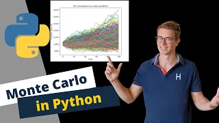 Monte Carlo Simulation of a Stock Portfolio with Python
