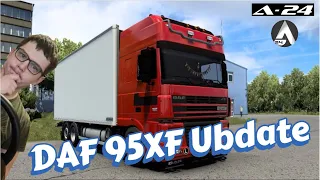 DAF 95XF Ubdate для Euro Truck Simulator 2 (1.44.x)