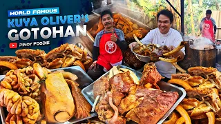 LEGENDARY Kuya Oliver's Gotohan (4K) | Malalaking Tipak ng Laman at Solid na Sabaw | Pinoy Foodie