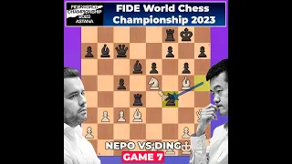 Ian Nepomniachtchi vs Ding Liren | GAME 7 | FIDE World Chess Championship 2023 | April 18, 2023