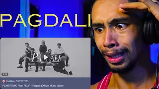 PLAYERTWO Feat. FELIP - Pagdali (Official Music Video) FIRST TIME REACTION