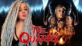 THE QUARRY ➤ СТРИМ #1 ➤  ПРОХОЖДЕНИЕ НА РУССКОМ |  ИГРОФИЛЬМ