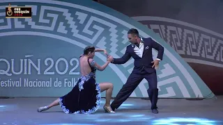 Pre cosquín 2022 Damián Roezgas y Amira Luna - Pareja Estilizada Tango ojos Negros