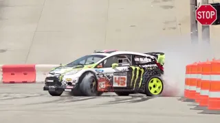 RAVE EDM MUSIC BASS BOOSTED KEN BLOCK GYMKHANA COMPILATION