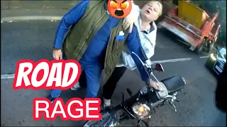 ANGRY MAN Vs BIKERS! EPIC & CRAZY MOTORCYCLE MOMENT