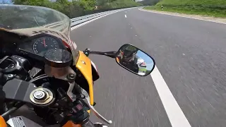 Route 76 | Honda CBR1000RR 35kw and BMW S1000RR | RAW VIDEO | GoPro Hero 10