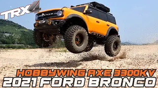 RC Car Traxxas TRX4 2021 Ford Bronco Sand Bash