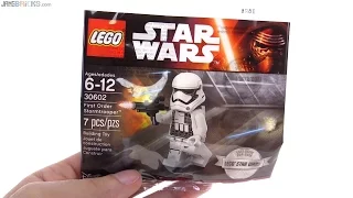 LEGO Star Wars May the 4th exclusive polybag opened! First Order Stormtrooper 30602