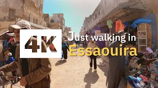 [4K l 60fps] Just walking in Essaouira medina (Morocco) day&night