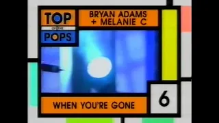 Melanie C - Charts - When You're Gone UK #6 - Top Of The Pops [10.01.99]