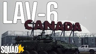 Tearing Up The Canadian Tundra With The LAV-6 | Squad 40v40 Gameplay