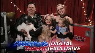 The Pompeyo Family Chat About Their Best In Show Performance - America's Got Talent 2017