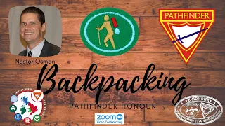 Backpacking Pathfinder Honour e Honour