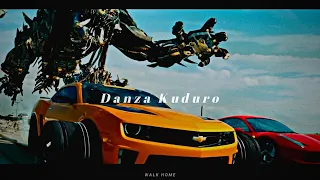 Danza Kuduro -Transformers🤖: The Last Knight🔥 Robot Road Rage Scene Bumblebee vs Barricade💥