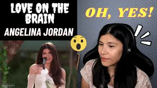 ANGELINA JORDAN -  LOVE ON THE BRAIN l REACTION - GNTM Germanys Next Top model