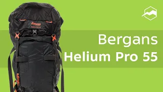 Рюкзак Bergans Helium Pro 55. Обзор