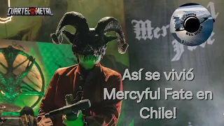 TREMENDO LO DE MERCYFUL FATE EN CHILE