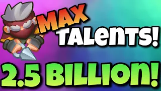 NEW MAX TALENT ROGUE! - 2.5 BILLION DAMAGE! | Rush Royale