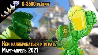 Кем играть в марте-апреле 2021 в Овервотч? | Состояние меты Overwatch