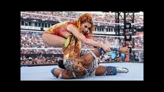 Becky Lynch VS Bianca Belair Full Match WWE Summer Slam 2022