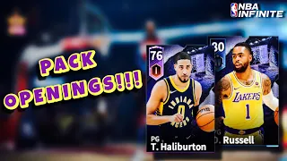 Opening Multiple Packs In NBA Infinite And Pulling Legendary….Guess Who?