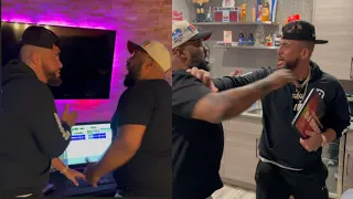 Queenz Flip tries to steal DJ Drama's laptop that has a new Lil Uzi Vert ft Jack Harlow song on it