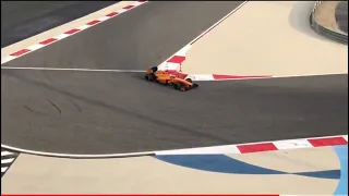 Jimmie Johnson seat swap with Fernando Alonso at Bahrain full footage 2018