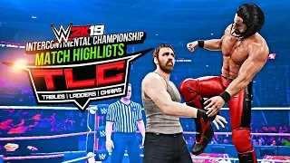 WWE 2K19 - TLC 2018 Seth Rollins Vs Dean Ambrose : intercontinental championship || Match Highlights