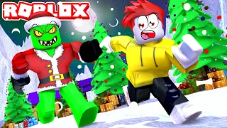 ¡EL GRINCH QUIERE ROBAR LA NAVIDAD! 😨 LOS COMPAS VS EL GRINCH EN ROBLOX