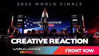 CREATIVE REACTION | 3rd Place World Division | World of Dance Finals 2023 | #WODFINALS23