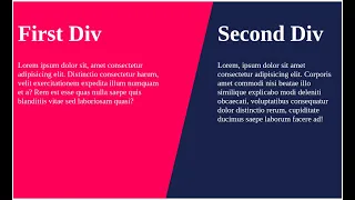 Create slanted or razor-blade div shapes with css3
