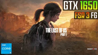 The Last of Us on GTX 1650 - FSR 3 Frame Generation MOD