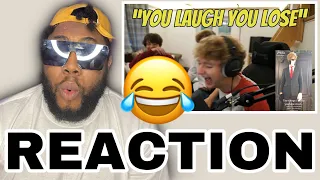 Tommyinnit, Ranboo and Tubbo Does You Laugh You Lose - IRL | JOEY SINGS REACTS