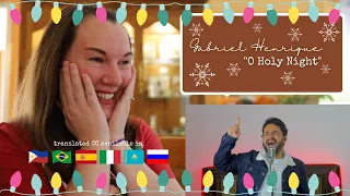 Gabriel Henrique | "O Holy Night" [Reaction] (CC available in: 🇧🇷,🇮🇹, 🇪🇸, 🇵🇭, 🇷🇺, & 🇰🇿)