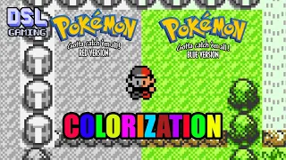 Pokemon Red and Blue.... IN COLOR!