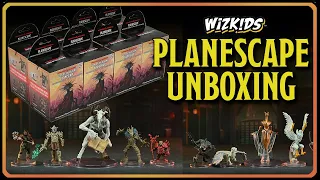 WizKids Planescape Miniatures Brick Unboxing and Monster Lore