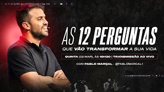 As 12 Perguntas que vão transformar a sua vida!!! #pablomarçal #metanoiaemação