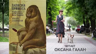 Книга Роберта Сапольски «Записки примата» - уривок читає Оксана Галан.