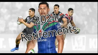 NRL players who are/have retired in 2021 { NRL HUB 100 }