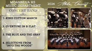 Moanalua HS Concert Band | 2024 Aloha Concert | Full Concert Video