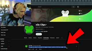 xQc reacts to his Editor Predicting the Drama