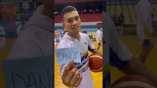 Pre-game dance with Jio Jalalon! 😅