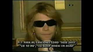 Bon Jovi - Live at River Plate Stadium | Pro Shot | Incomplete In Video | Buenos Aires 1995