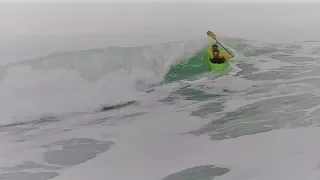 Newquay kayak surfing